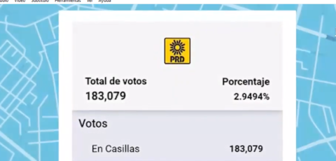 El Partido de la Revolución Democrática (PRD) ha logrado mantener su registro electoral en el Estado de México