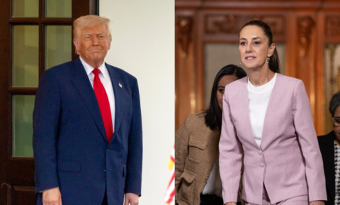 Elogia Trump a Sheinbaum; “no quiero dañar a México”, dice