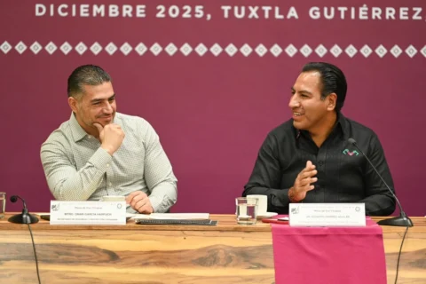 Encabeza Harfuch mesa de seguridad en Chiapas