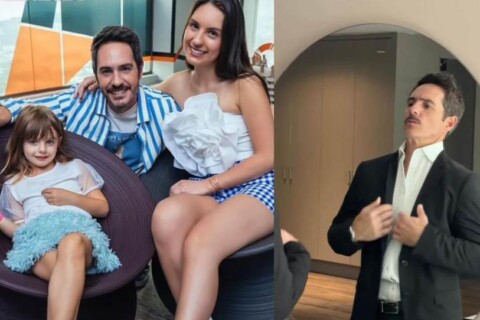 Mauricio Ochmann y sus hijas se roban todas las miradas en ‘Familia a la deriva’