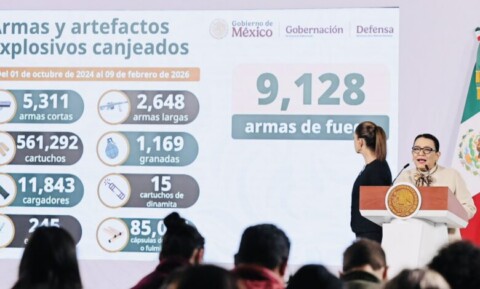 Segob da cifras de programa de desarme voluntario